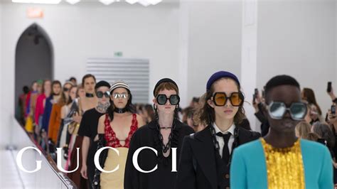 sfilata di gucci 2020|gucci spring summer fashion show.